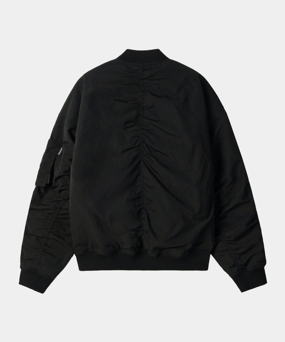 메종미네드(MAISON MINED) DETACHABLE POCKET MA-1 BLACK