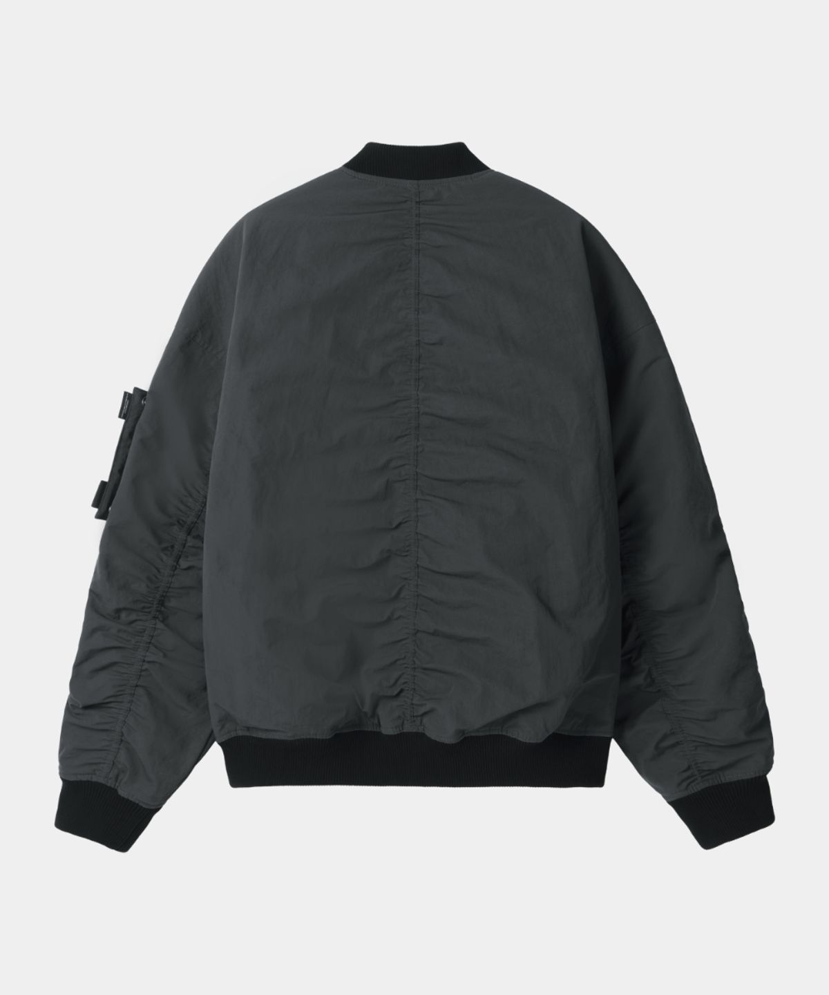 메종미네드(MAISON MINED) DETACHABLE POCKET MA-1 CHARCOAL