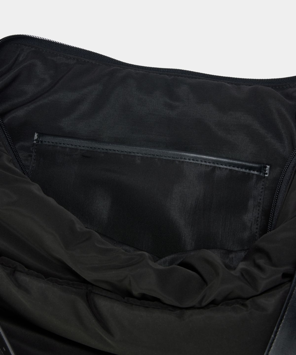 메종미네드(MAISON MINED) PUFFER SHOULDER BAG BLACK