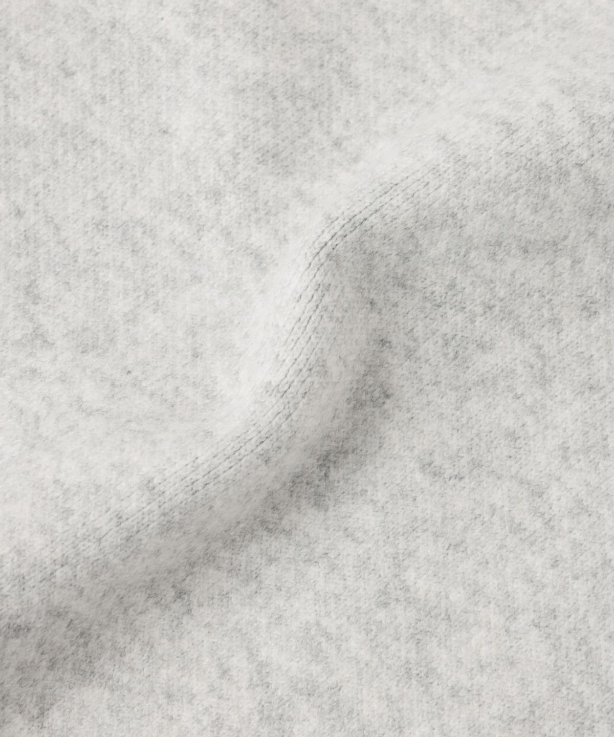 메종미네드(MAISON MINED) DOODLE HEART KNIT MELANGE GRAY