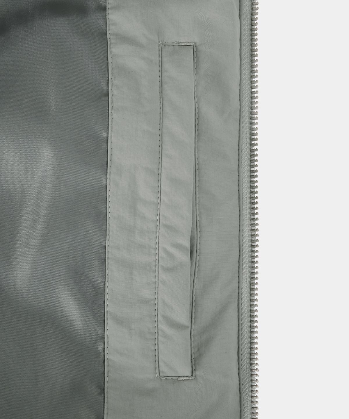 메종미네드(MAISON MINED) BASIC SHORT PUFFER DOWN JACKET LIGHT GRAY