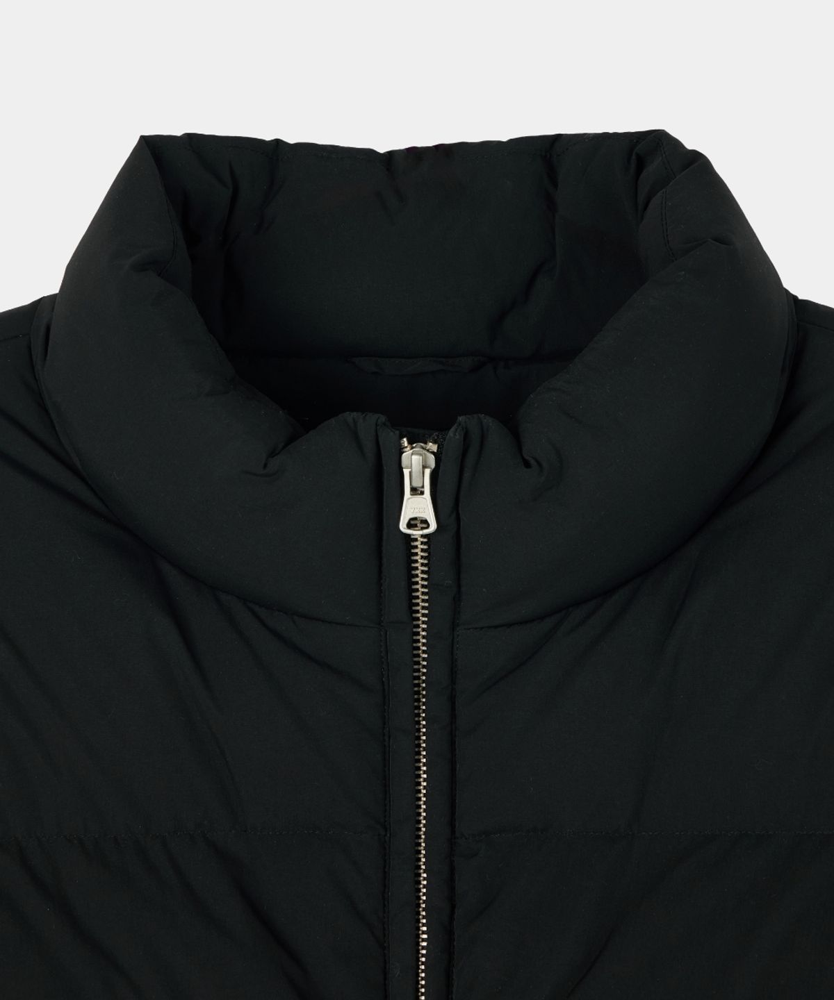 메종미네드(MAISON MINED) BASIC SHORT PUFFER DOWN JACKET BLACK