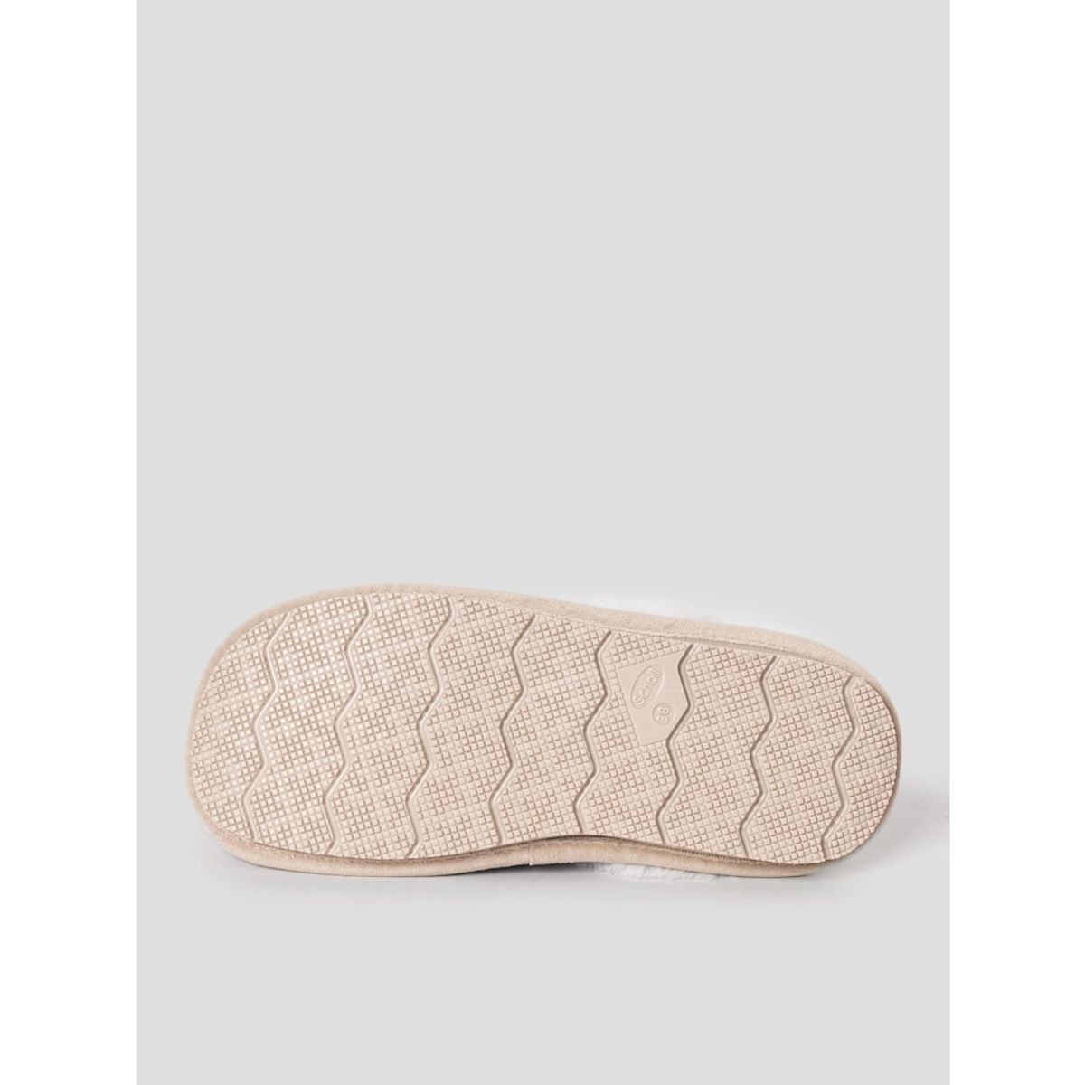 숄(SCHOLL) (WOMEN) 스웨이드 퍼 슬라이드  베이지 (HH59K2F73A)