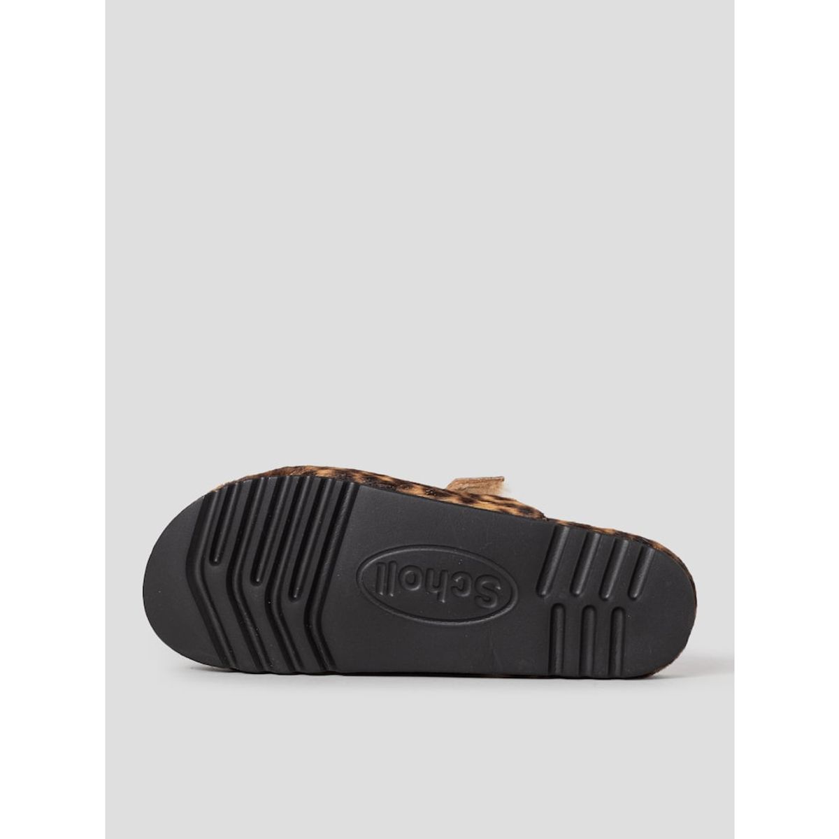 숄(SCHOLL) (WOMEN) 레오파드 메리제인 뮬  옐로이시 브라운 (HH59K2J13B)