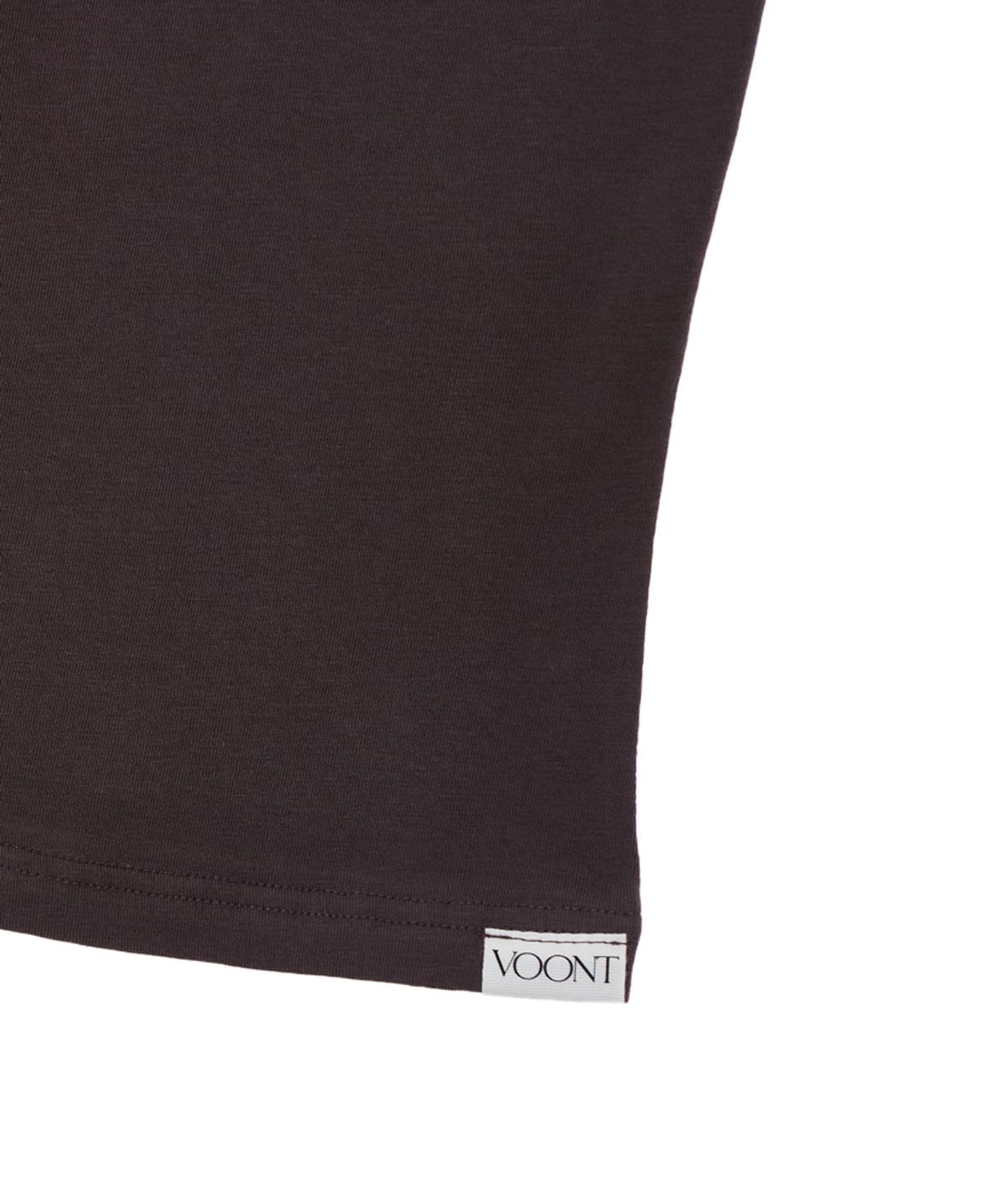 분트(VOONT) Twin Layer Tank Top (CHARCOAL)