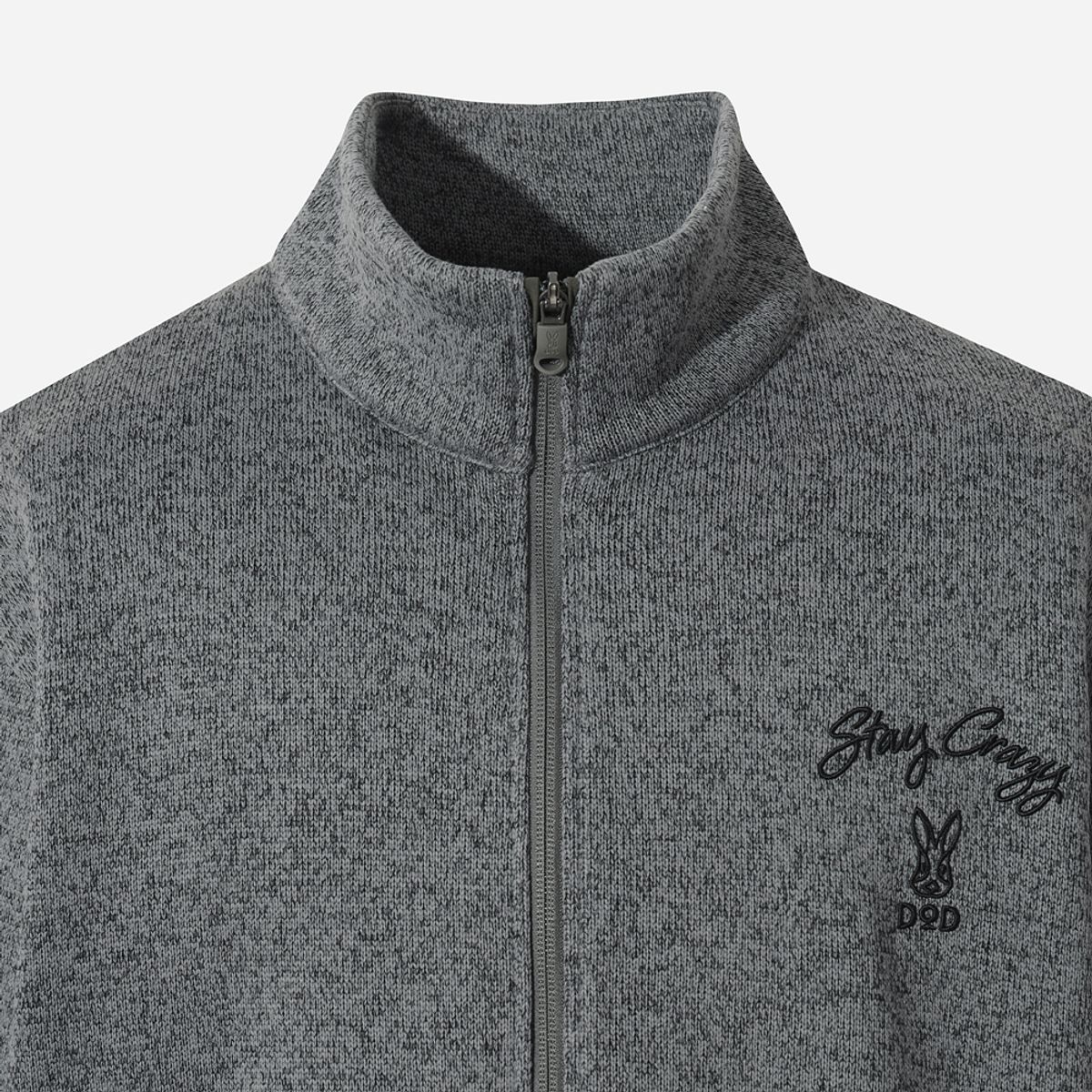디오디(DOD) 템프니트 집업 자켓(D.CHARCOAL GREY)