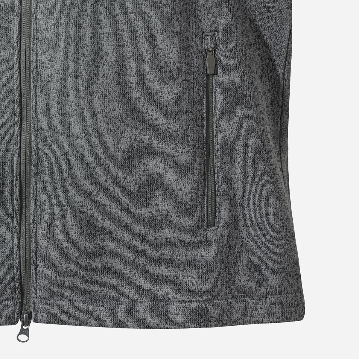 디오디(DOD) 템프니트 집업 자켓(D.CHARCOAL GREY)