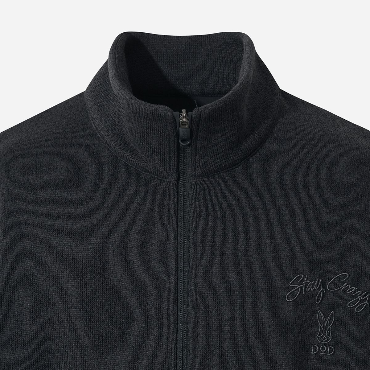 디오디(DOD) 템프니트 집업 자켓(BLACK)