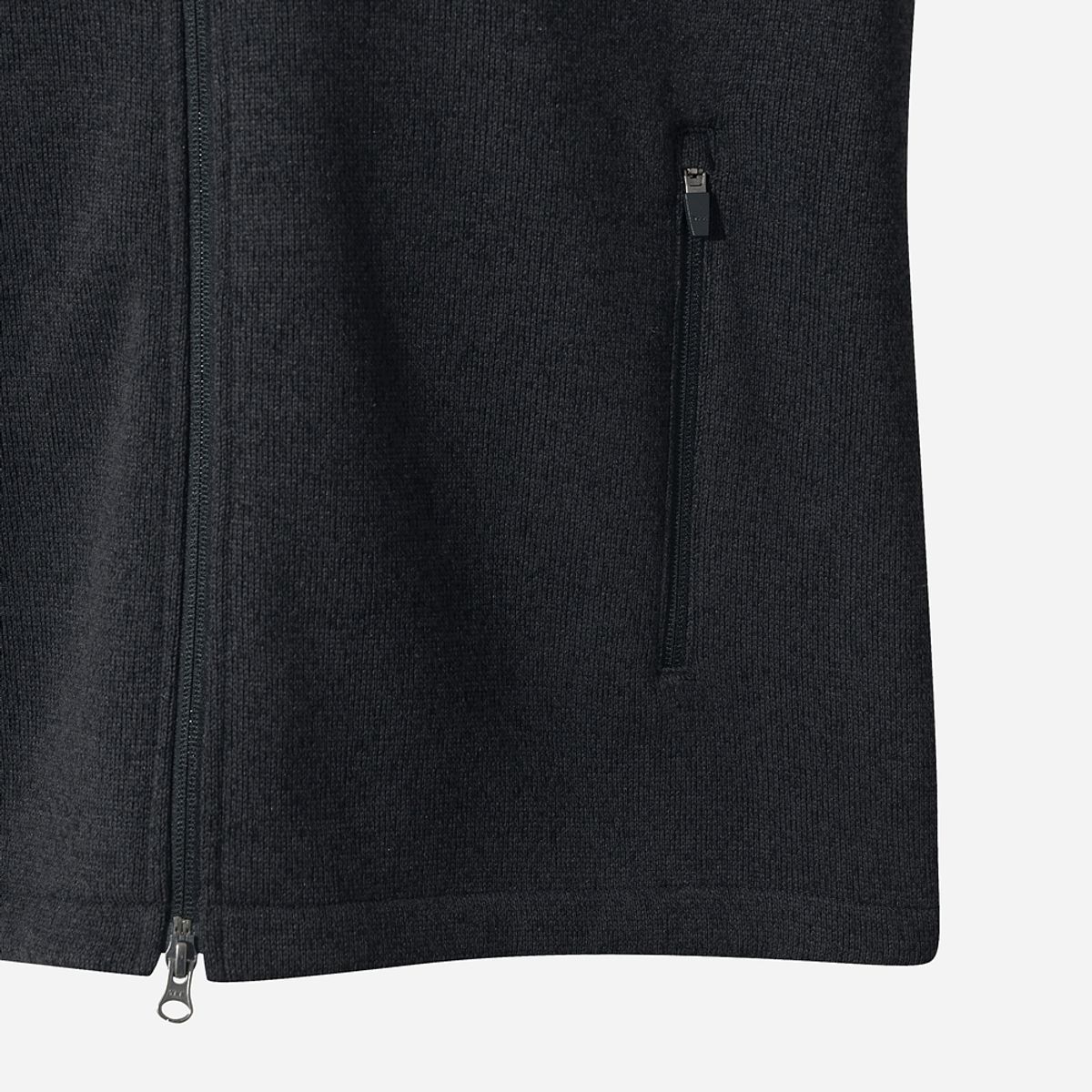 디오디(DOD) 템프니트 집업 자켓(BLACK)