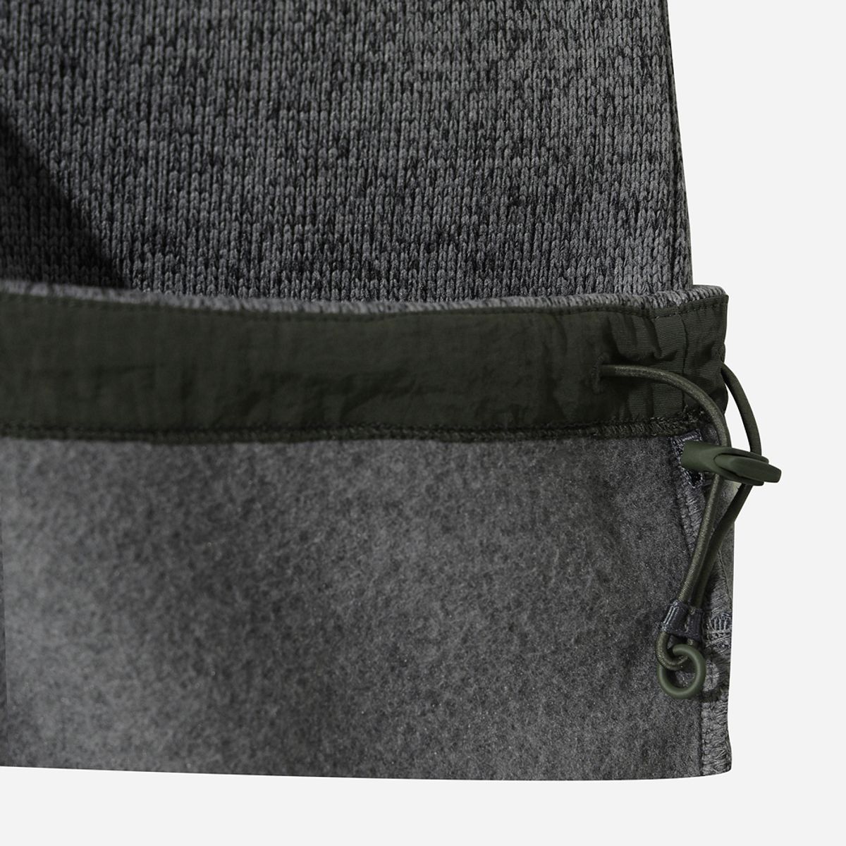디오디(DOD) 템프니트 베이직 집업 아노락(D.CHARCOAL GREY)