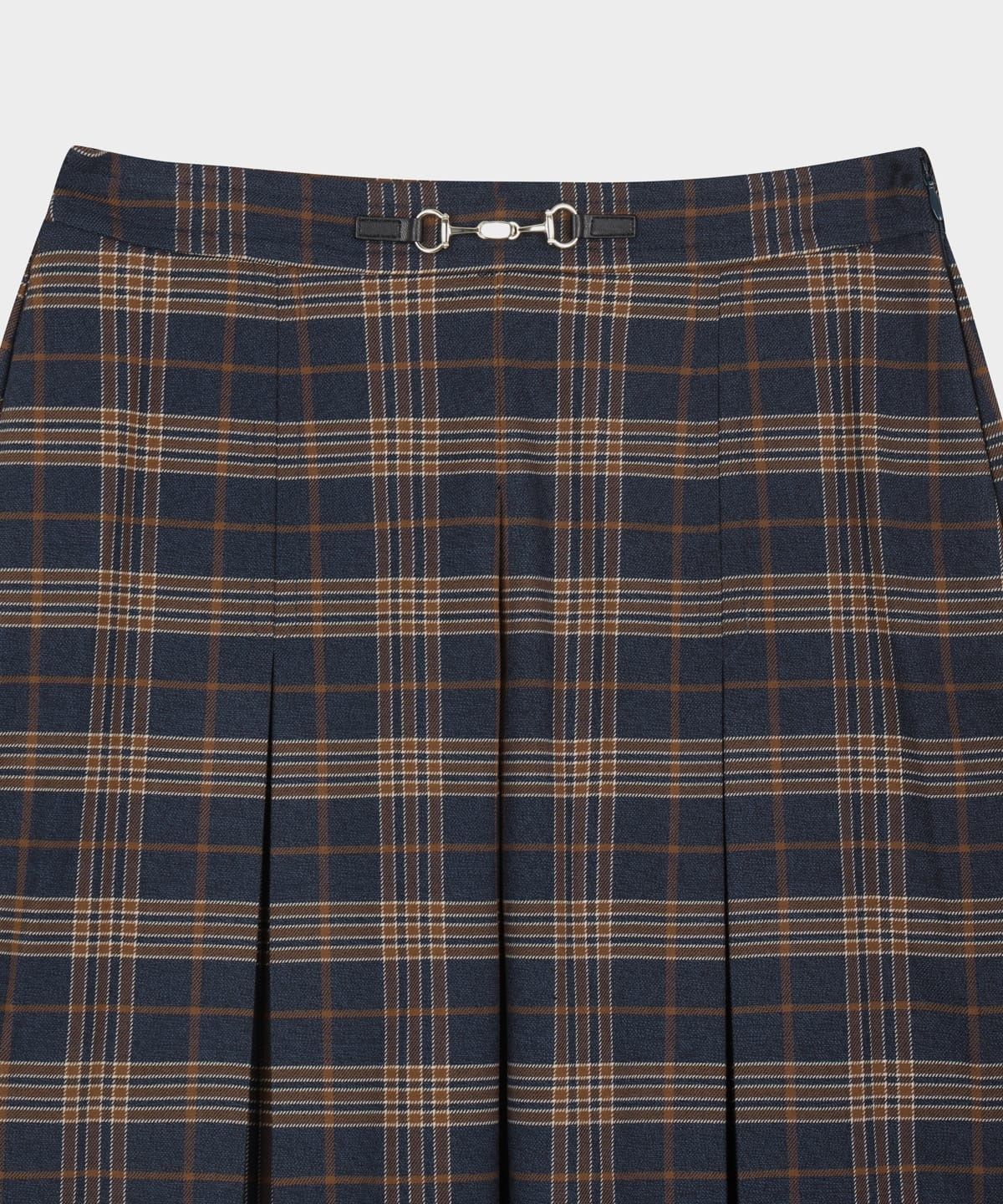 브룩스 브라더스(BROOKS BROTHERS) [여성] 체크 패턴 큐롯 팬츠 (멀티) (BBPCWFF302)