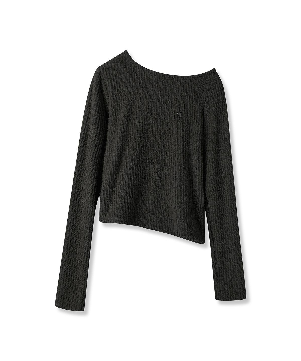 어반드레스(AVANDRESS) Hazle Hairly Unbalance Tee_4Colors