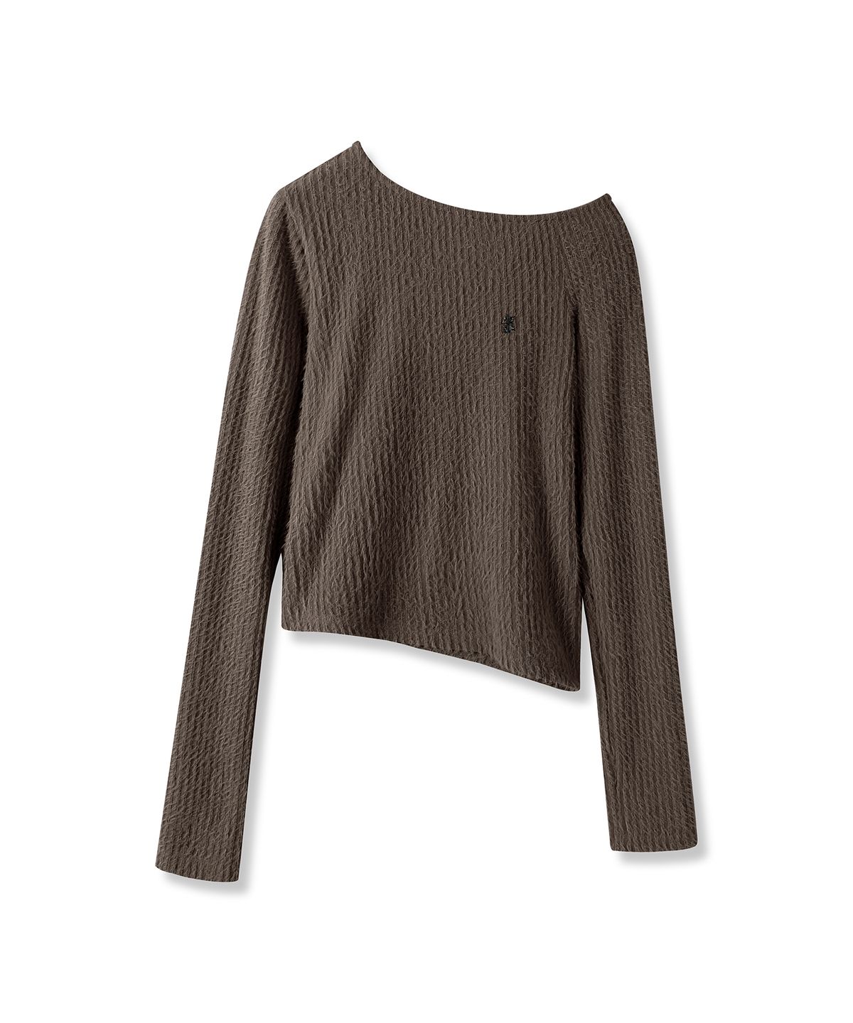 어반드레스(AVANDRESS) Hazle Hairly Unbalance Tee_4Colors