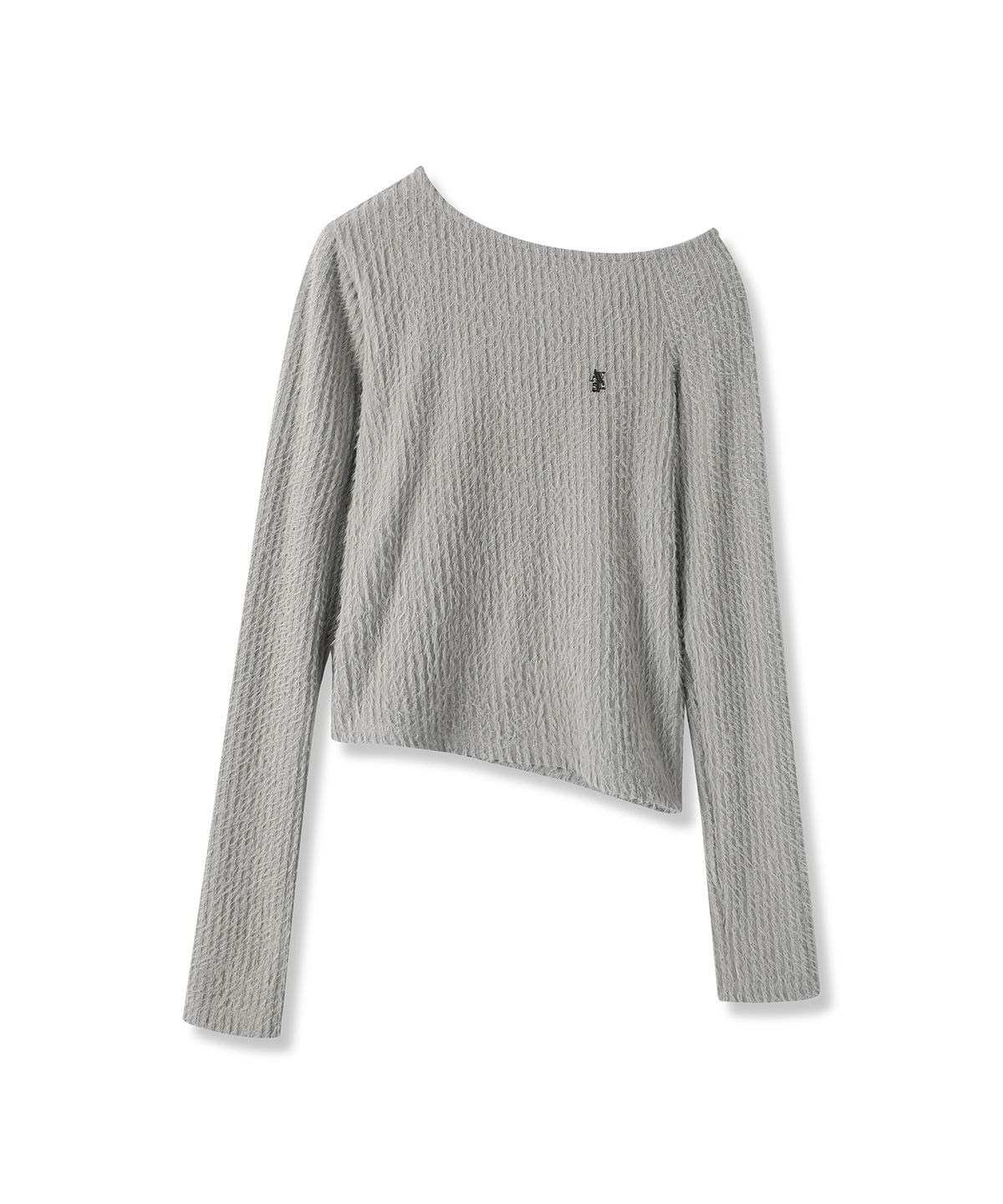어반드레스(AVANDRESS) Hazle Hairly Unbalance Tee_4Colors