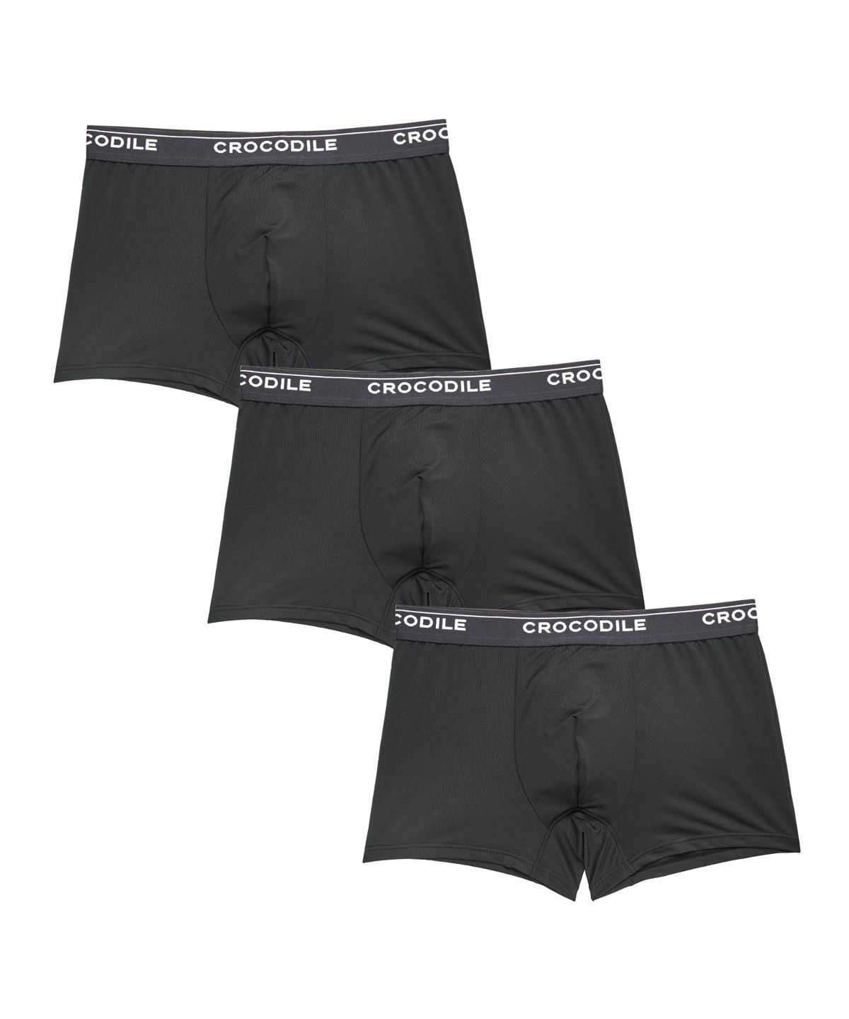 크로커다일 이너웨어(CROCODILE INNERWEAR) [그레이에디션] 아스킨/에어로쿨/폴리스판 드로즈 3매