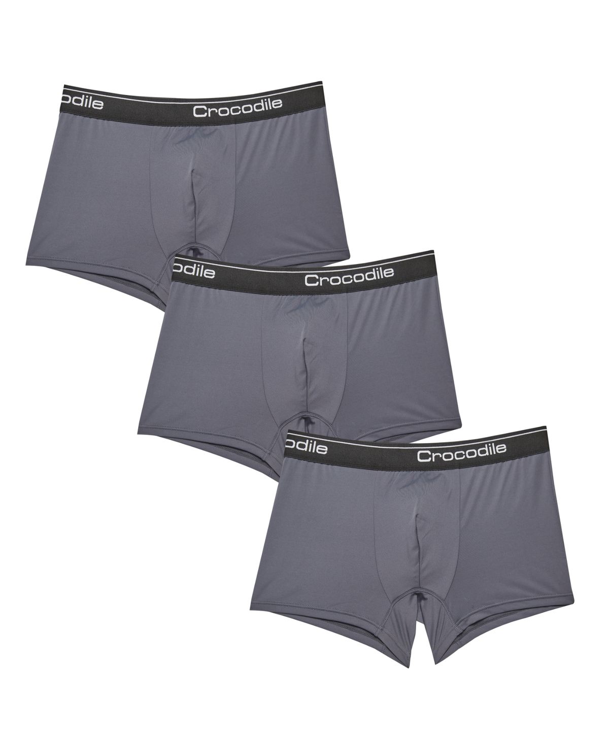 크로커다일 이너웨어(CROCODILE INNERWEAR) [그레이에디션] 아스킨/에어로쿨/폴리스판 드로즈 3매