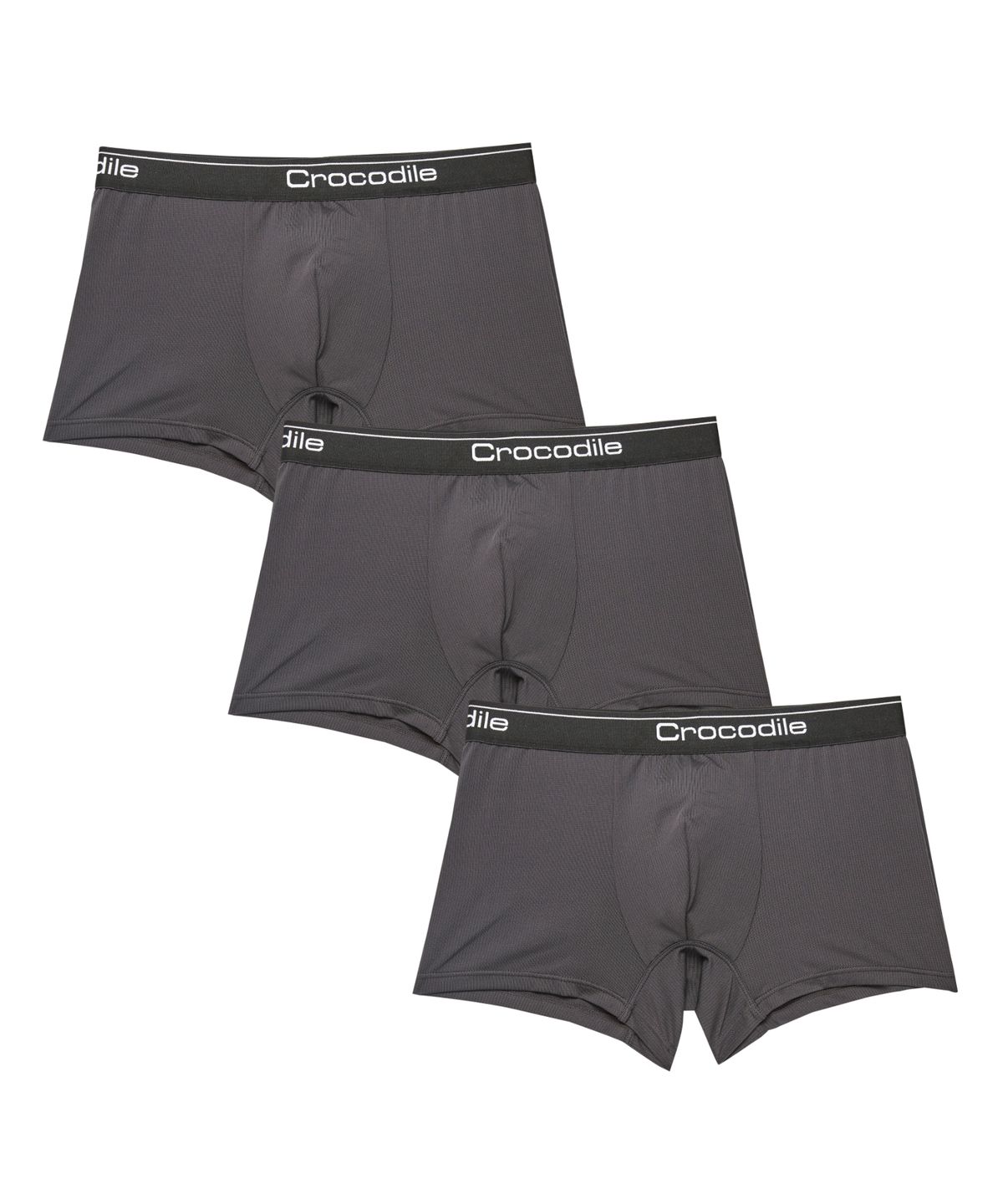크로커다일 이너웨어(CROCODILE INNERWEAR) [그레이에디션] 아스킨/에어로쿨/폴리스판 드로즈 3매