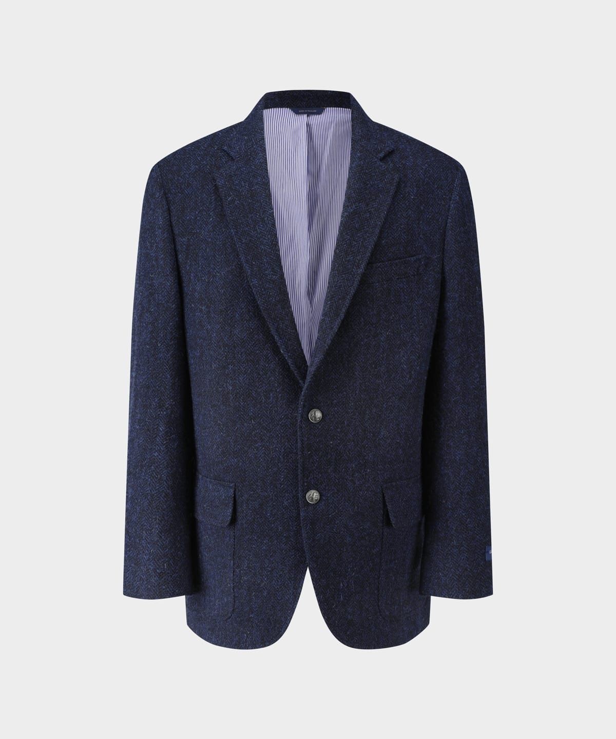 브룩스 브라더스(BROOKS BROTHERS) 해리스 트위드 색 재킷 (네이비) (BBJSMMF402)