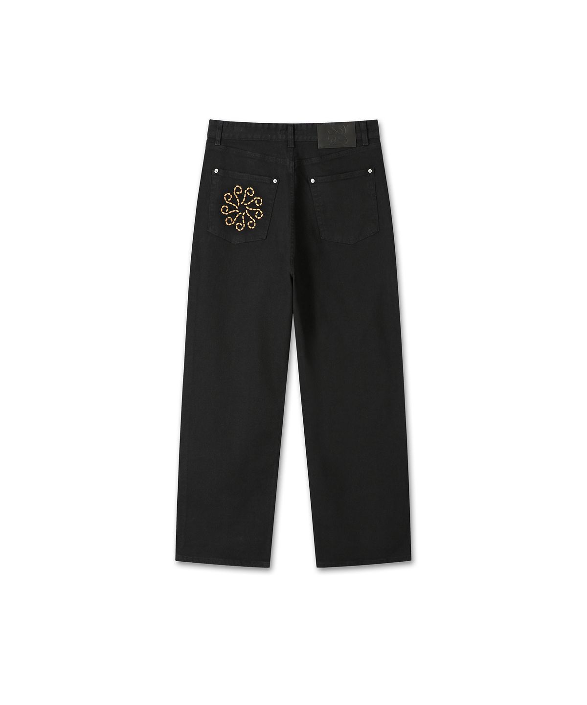 9999아카이브(9999ARCHIVE) Linking Wide Cotton Pants