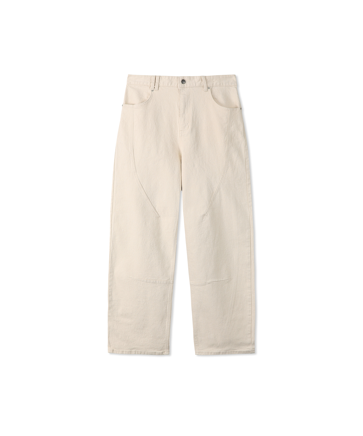 9999아카이브(9999ARCHIVE) Flow Slit Curved Pants