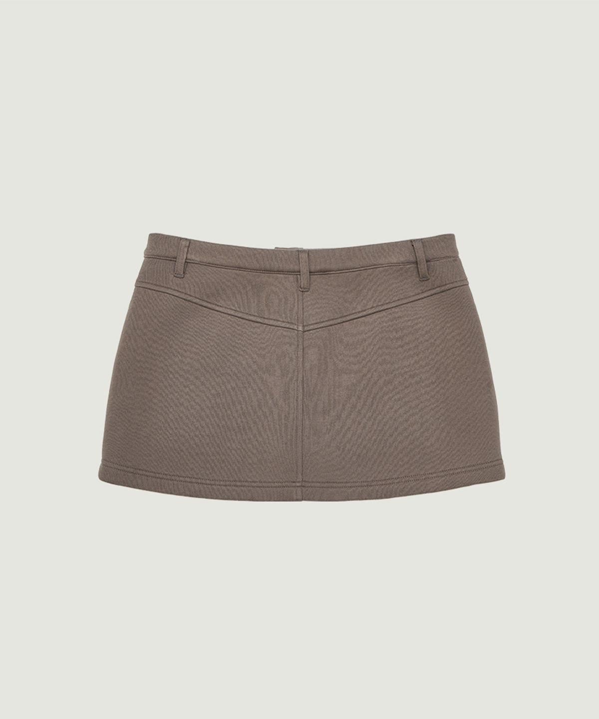 그로브(GROVE) ZOE SWEAT SKIRT PANTS (BROWN)