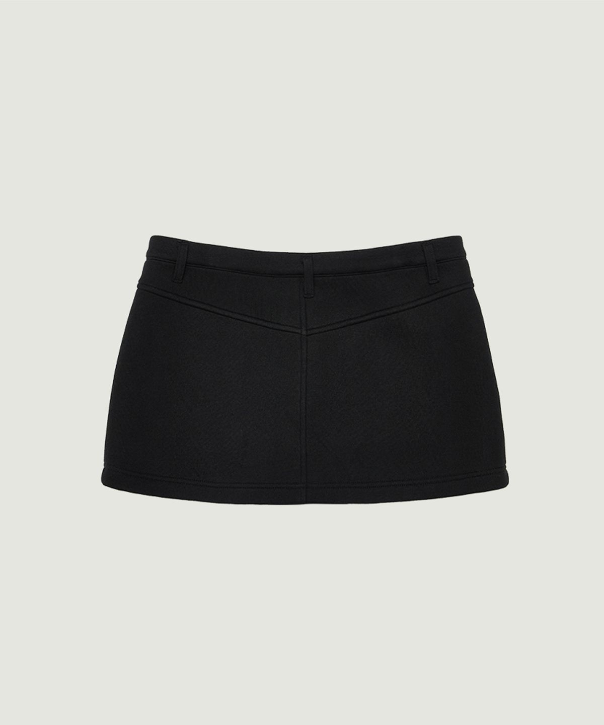 그로브(GROVE) ZOE SWEAT SKIRT PANTS (BLACK)