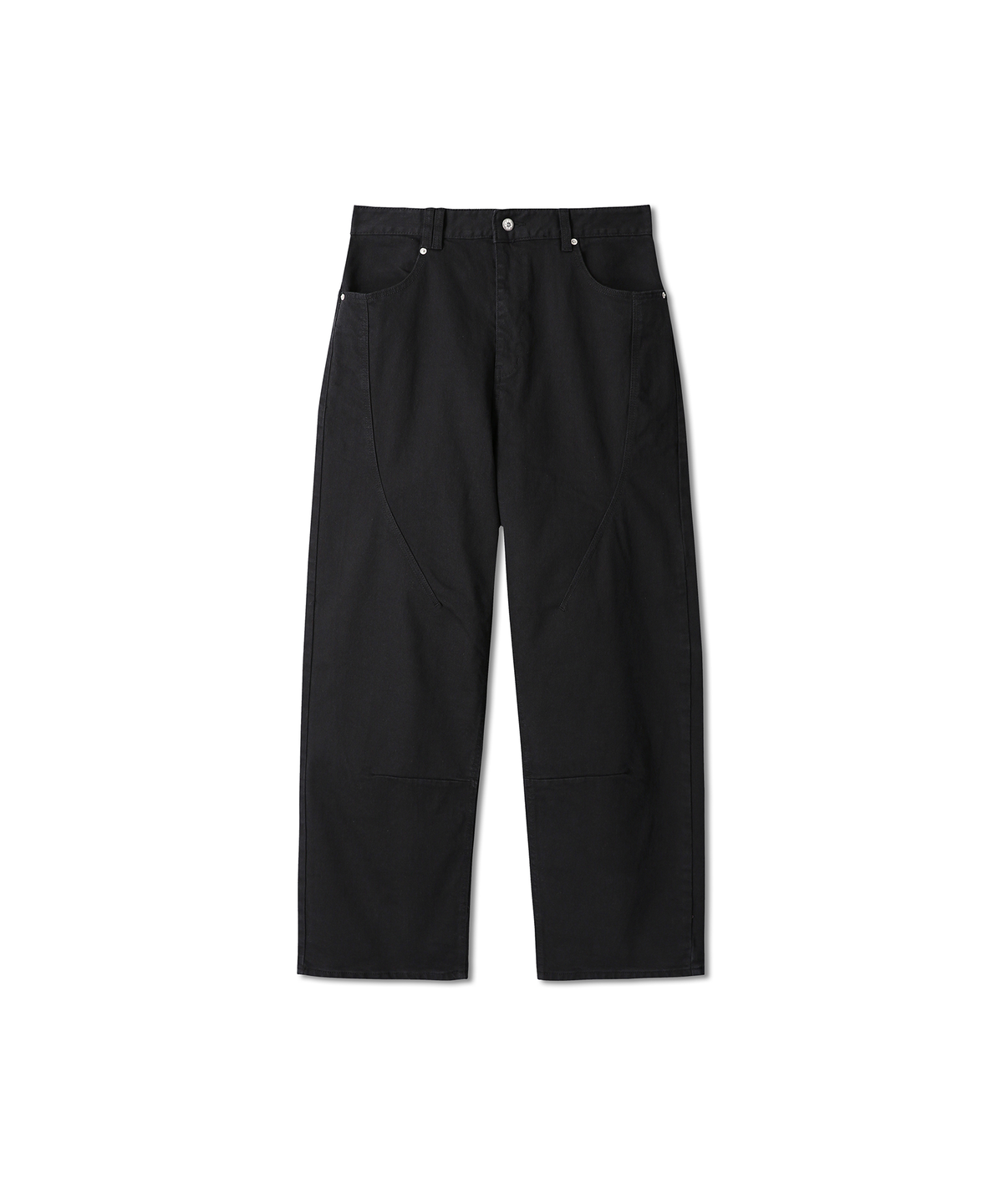 9999아카이브(9999ARCHIVE) Flow Slit Curved Pants
