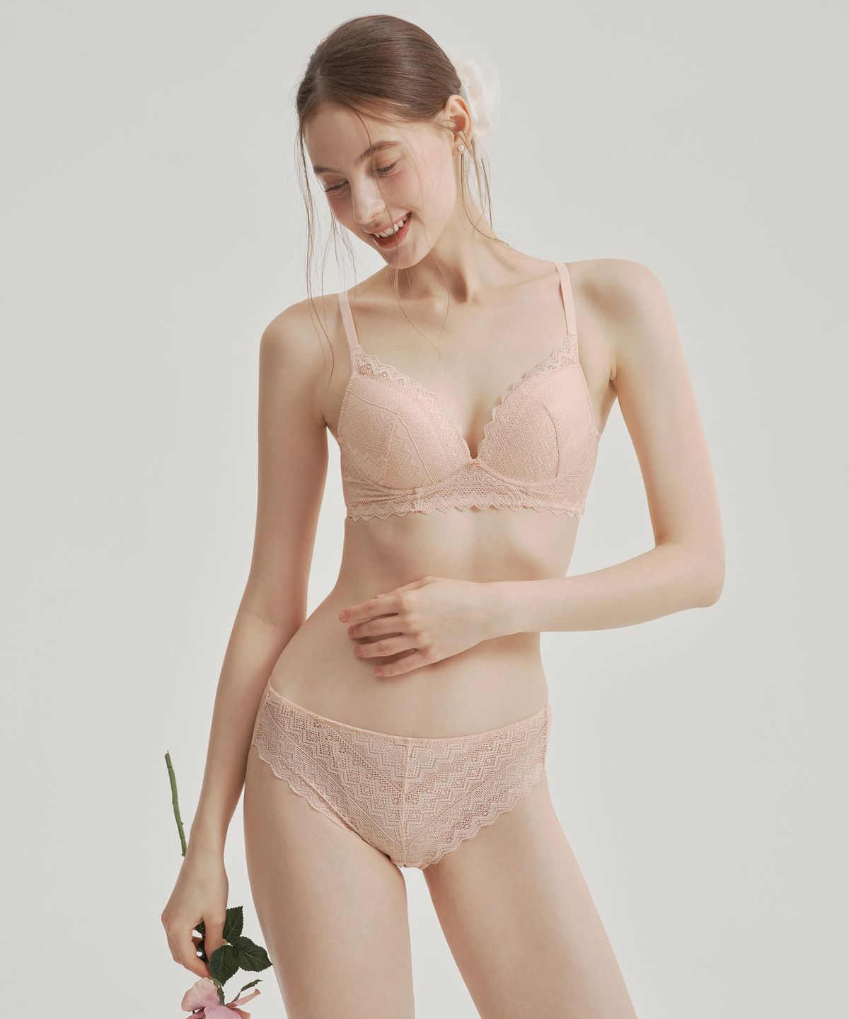 원더브라(WONDERBRA) 로맨틱 레이스 팬티 (5colors)