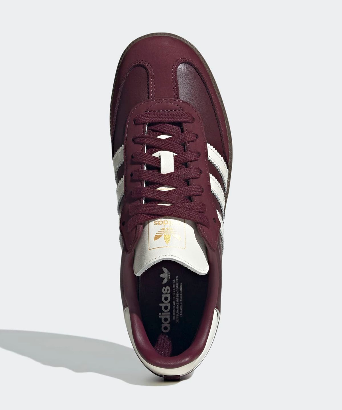 아디다스(ADIDAS) 삼바 OG - 마룬:화이트 / JR8844