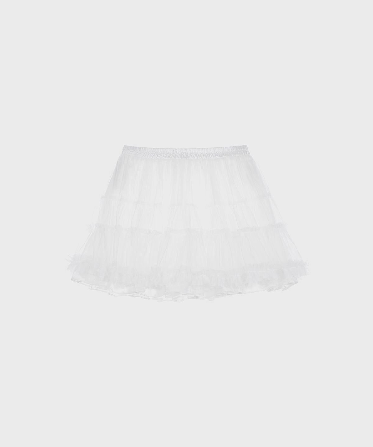 알키알카(ALKI ALKA) Dot Tutu Skirt (Ivory)