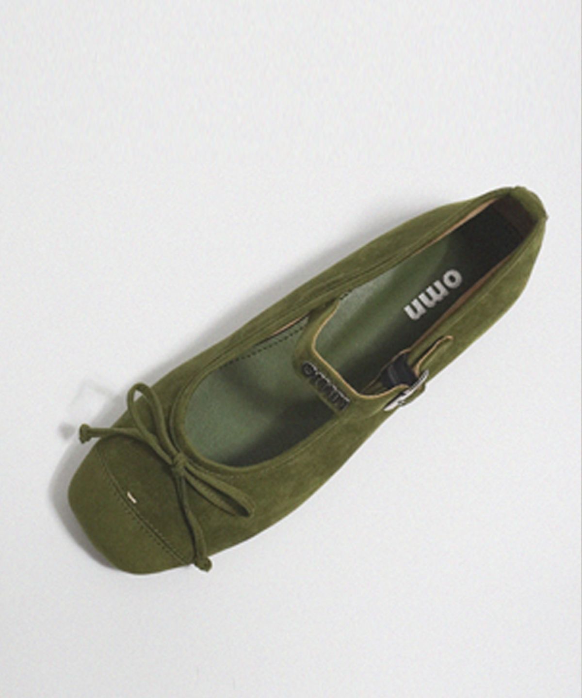 옴니포턴트(OMNIPOTENT) (206) omn Flat Shoes _Olive