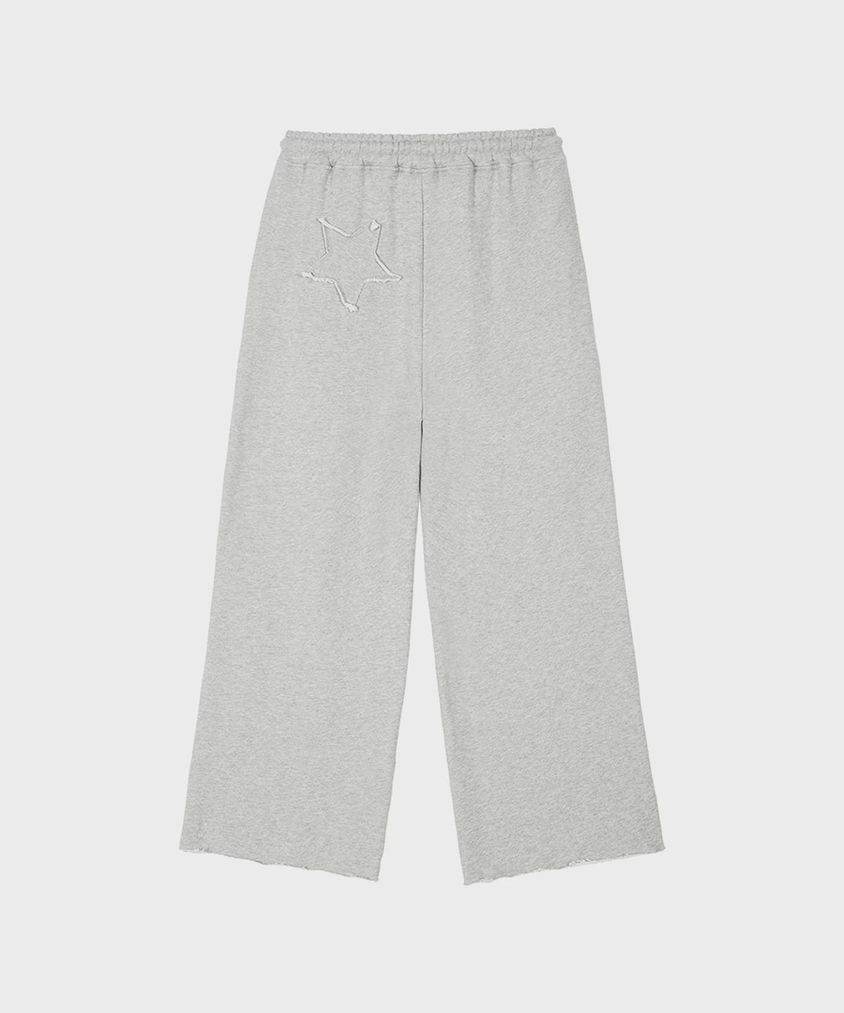 알키알카(ALKI ALKA) Star Patch Wide Pants (Gray)