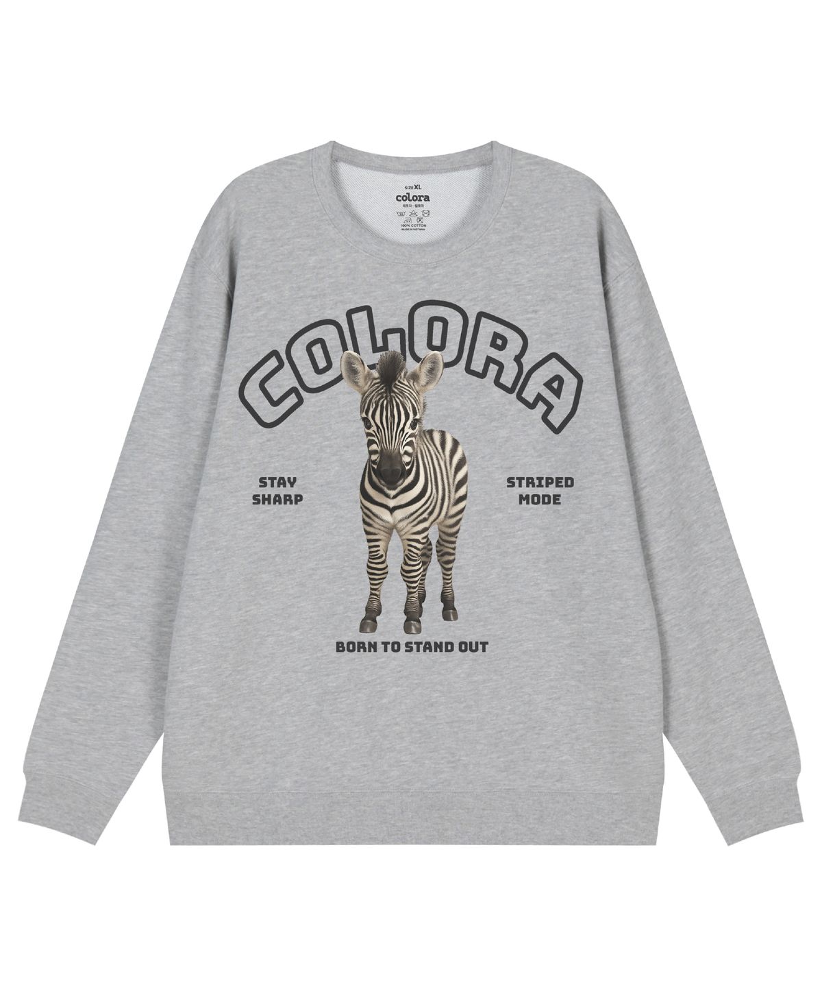 컬로라(COLORA) 컬로라 베이비 지브라 스웻셔츠 (3color)
