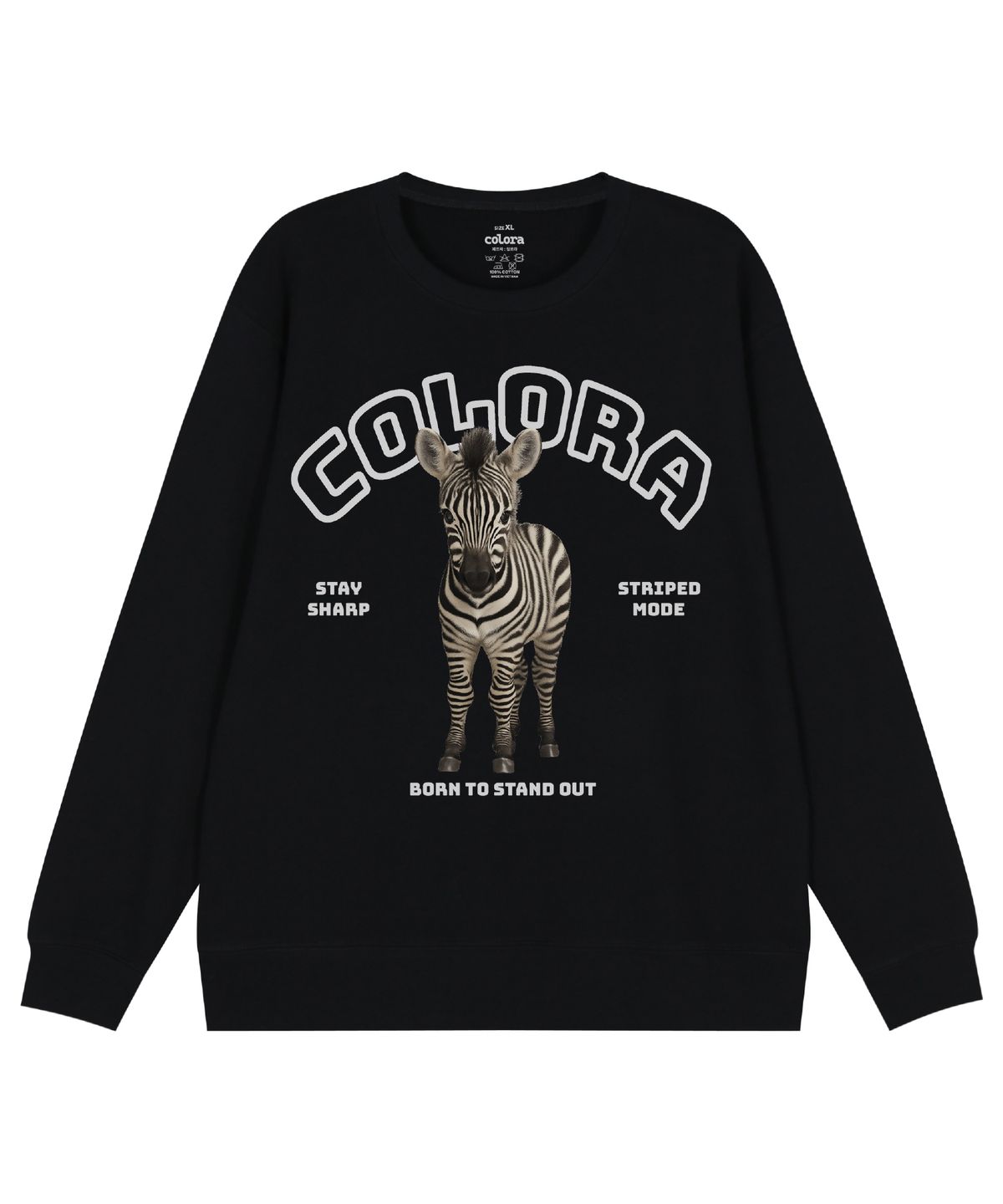 컬로라(COLORA) 컬로라 베이비 지브라 스웻셔츠 (3color)