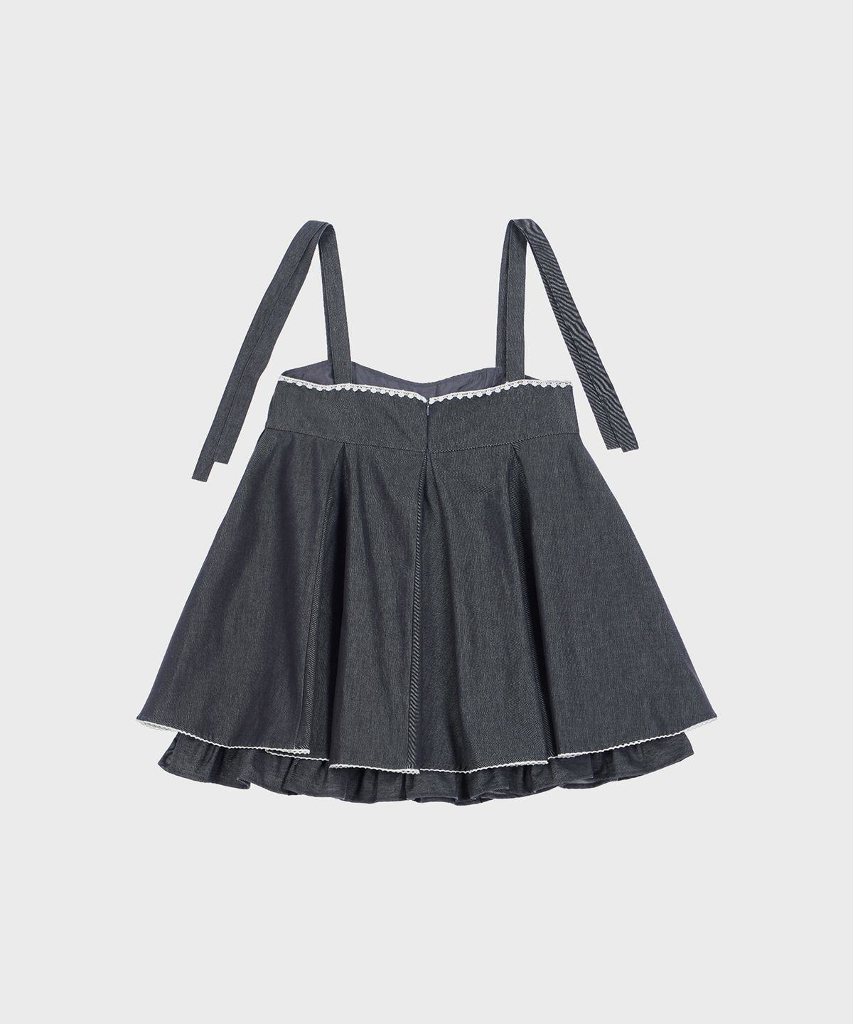 알키알카(ALKI ALKA) Balloon Mini Dress (Black)