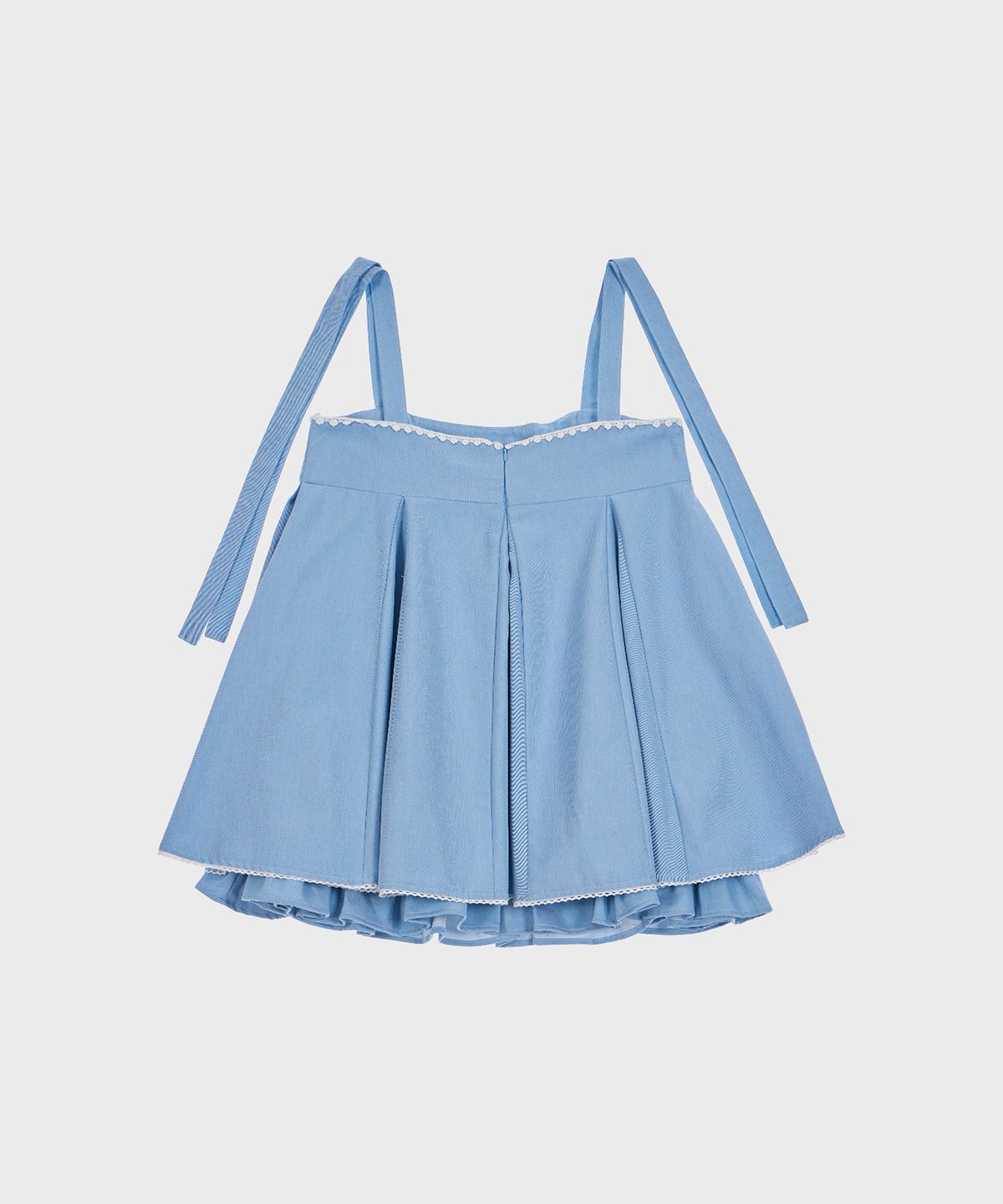 알키알카(ALKI ALKA) Balloon Mini Dress (Light Blue)