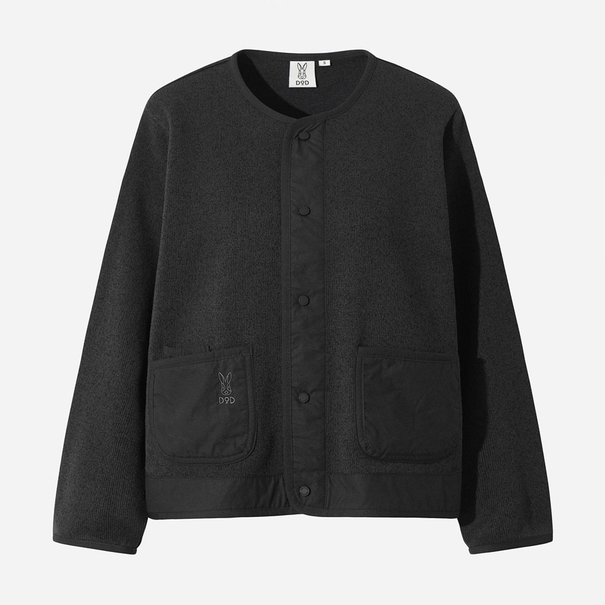 디오디(DOD) 여성) 템프니트 가디건(BLACK)
