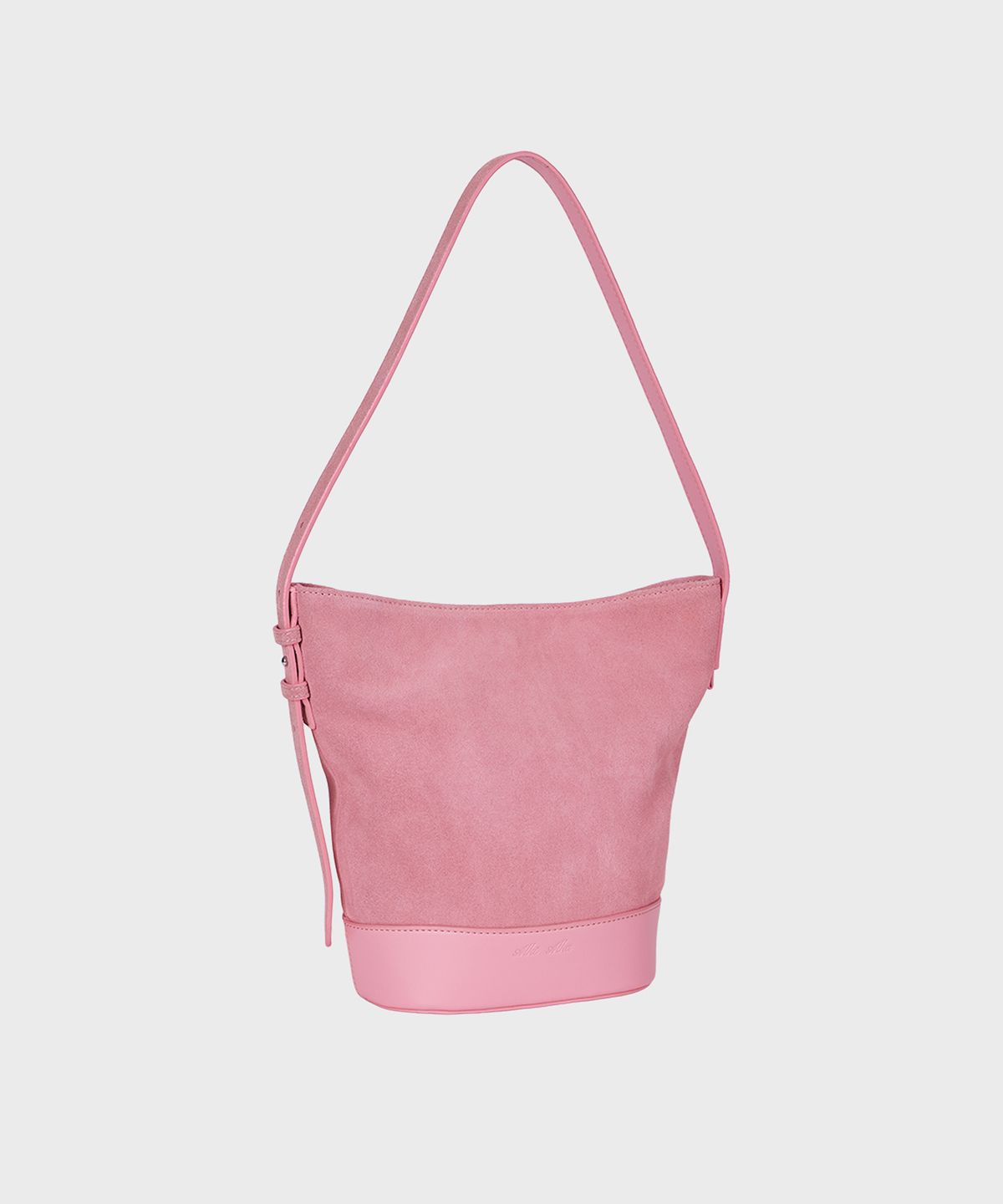 알키알카(ALKI ALKA) Combo Bucket Bag (Pink)
