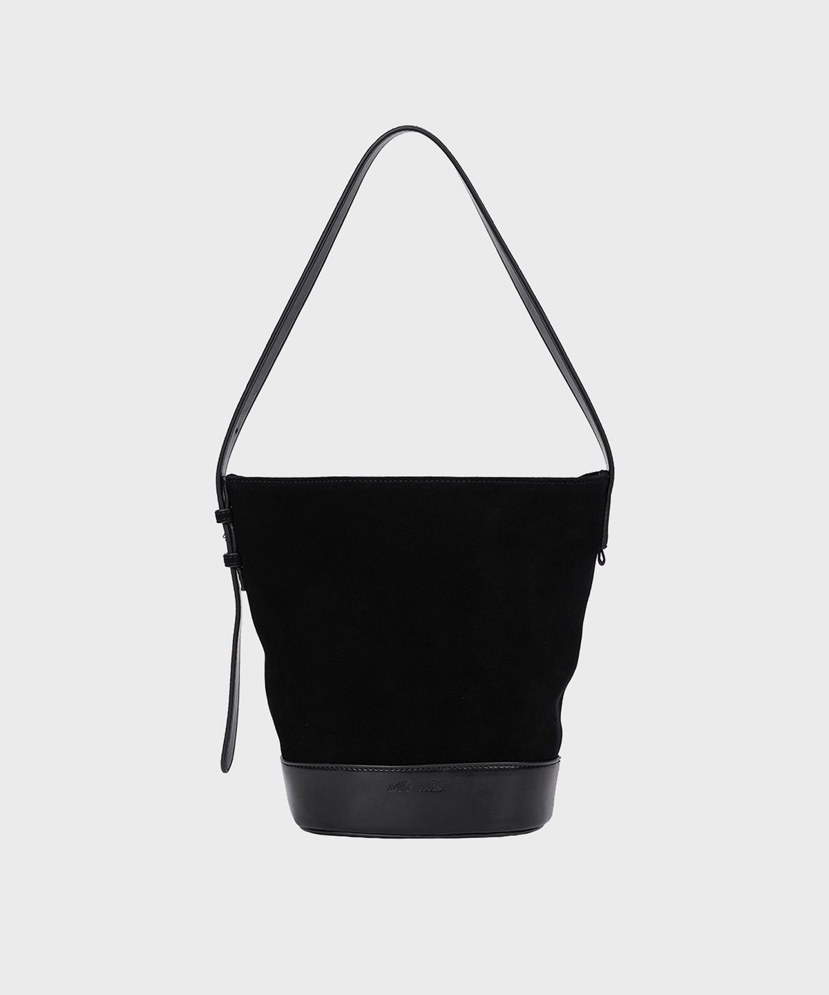 알키알카(ALKI ALKA) Combo Bucket Bag (Black)