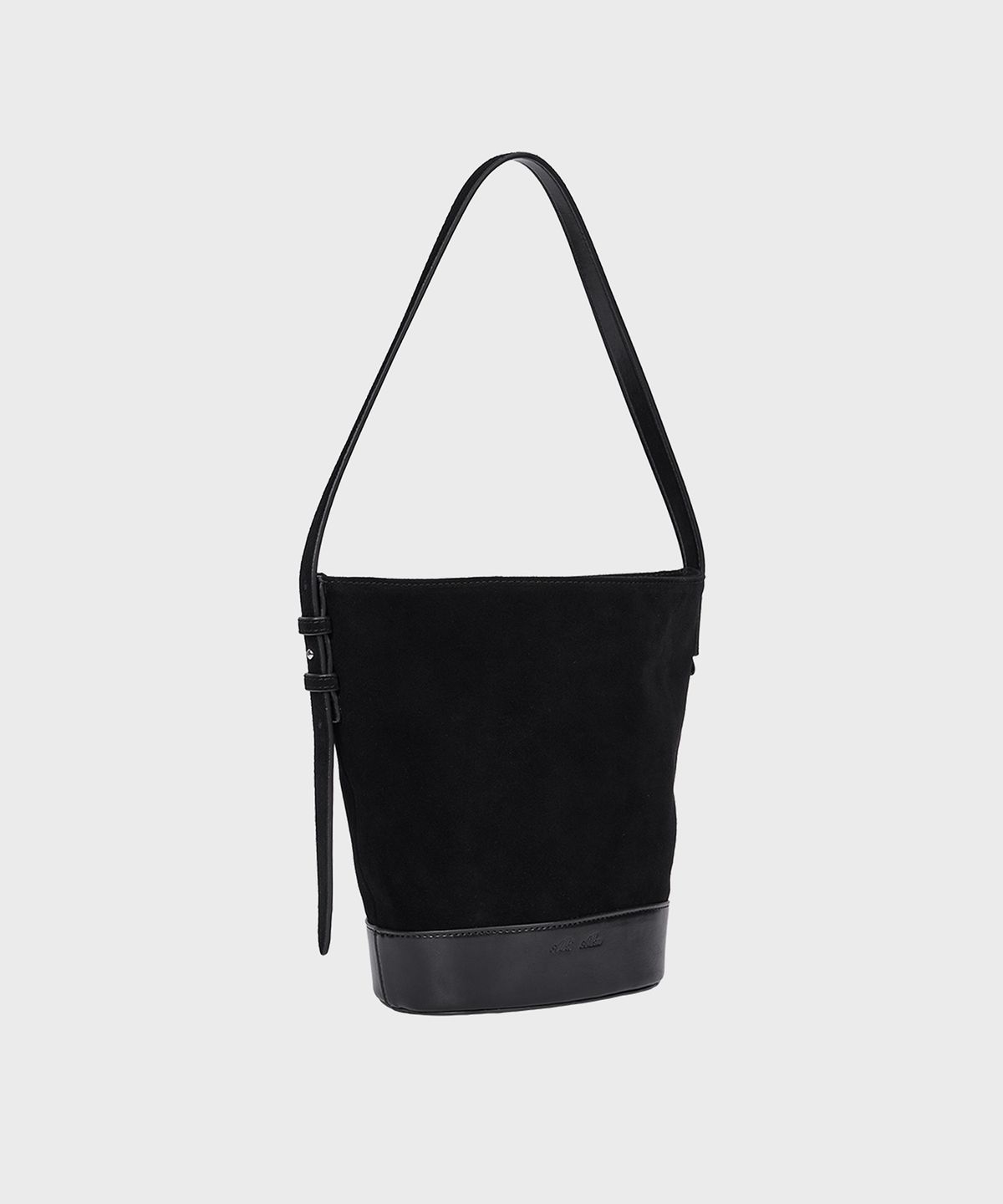 알키알카(ALKI ALKA) Combo Bucket Bag (Black)