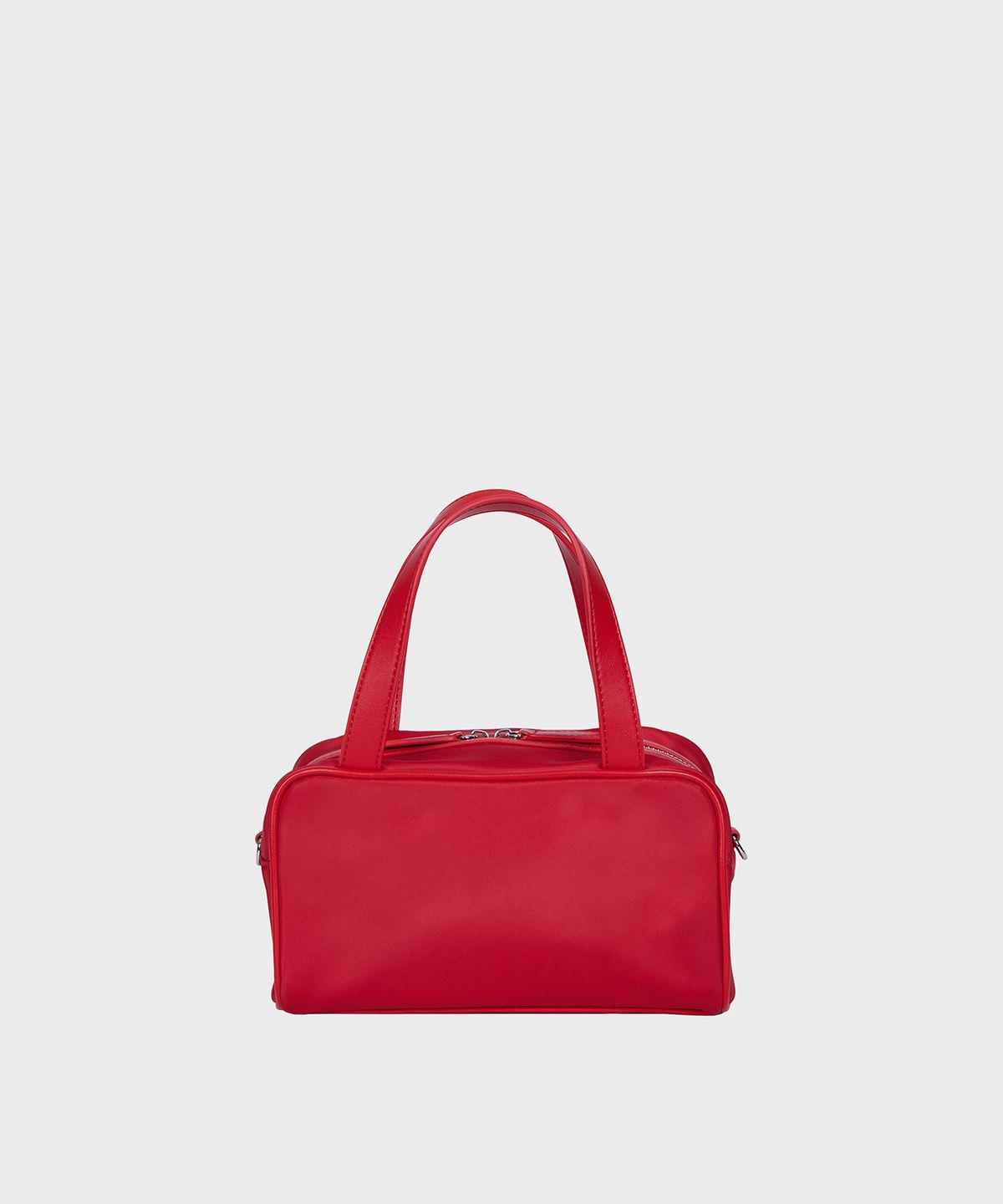 알키알카(ALKI ALKA) Mini Square Tote Bag_Nylon (Red)