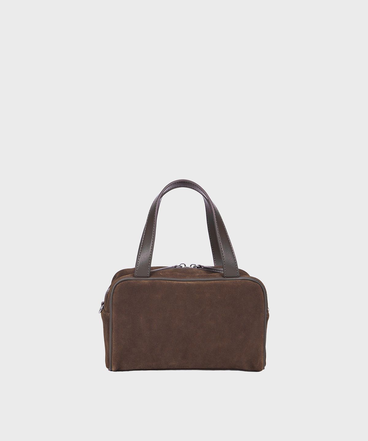 알키알카(ALKI ALKA) Mini Square Tote Bag_Suede (Suede Brown)