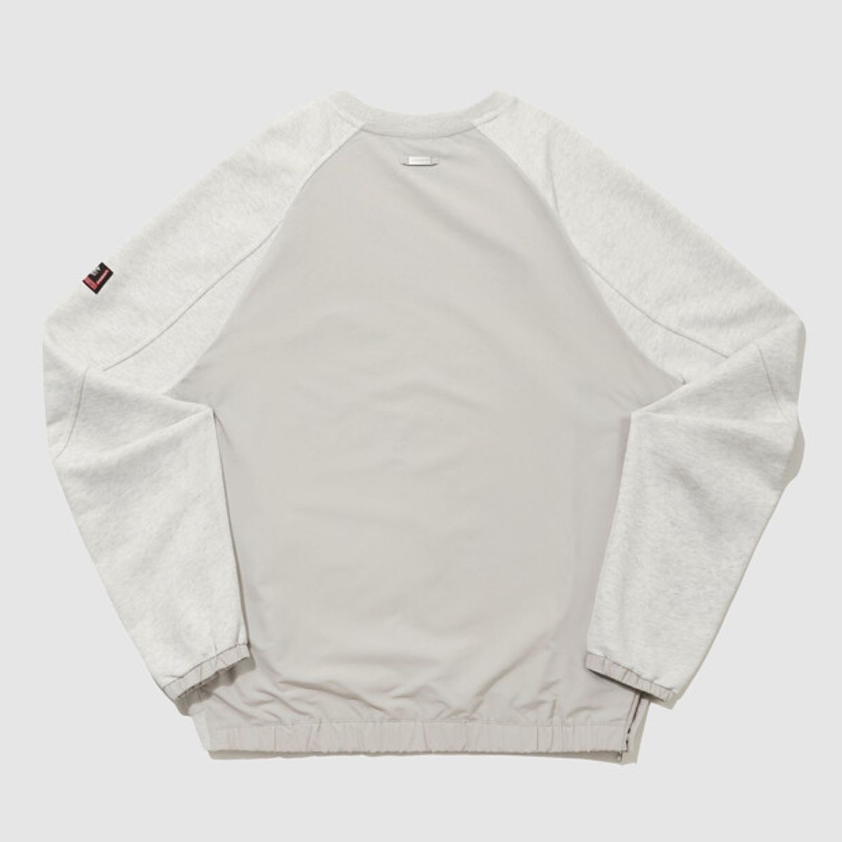 엄브로(UMBRO) HBL 하이브리드 니트 맨투맨 아이보리(UQ321CFS97)