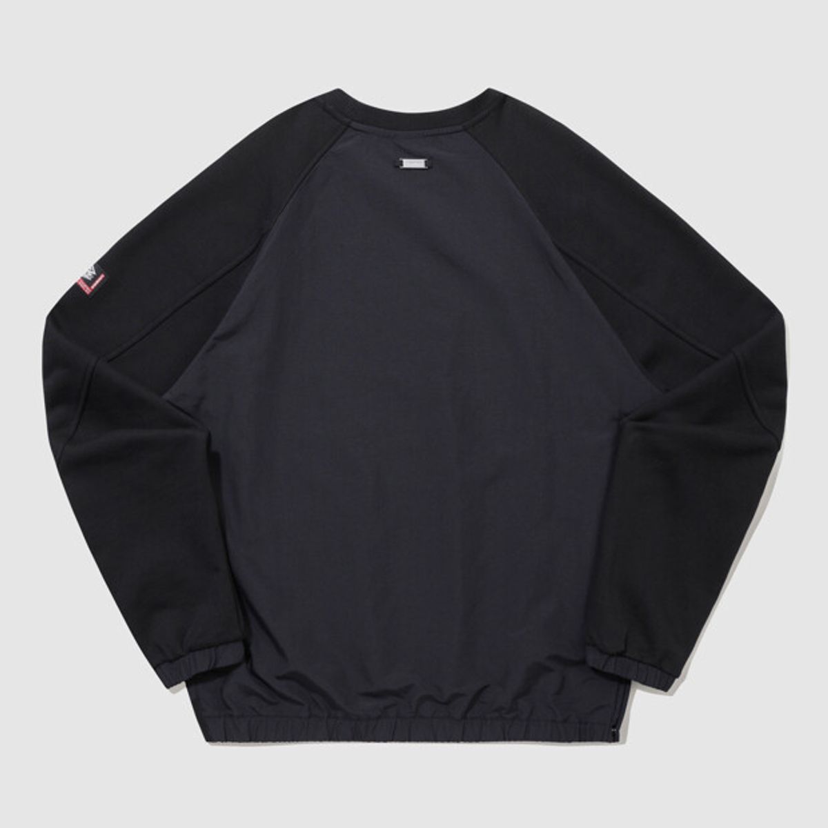 엄브로(UMBRO) HBL 하이브리드 니트 맨투맨 블랙(UQ321CFS97)