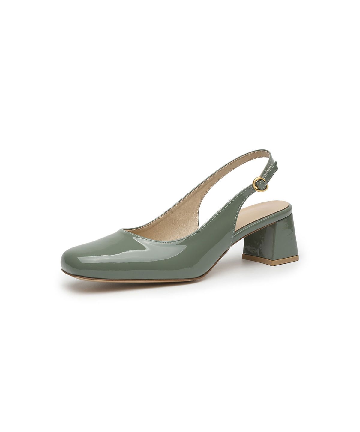 우디레(UDIRE) Aiola_Slingback_Pea Green(UFB1PB11PG)