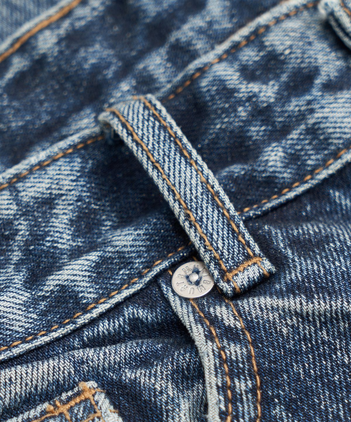 미드업데이트(MIDUPDATE) Vintage Washing Wide Denim Pants_Blue
