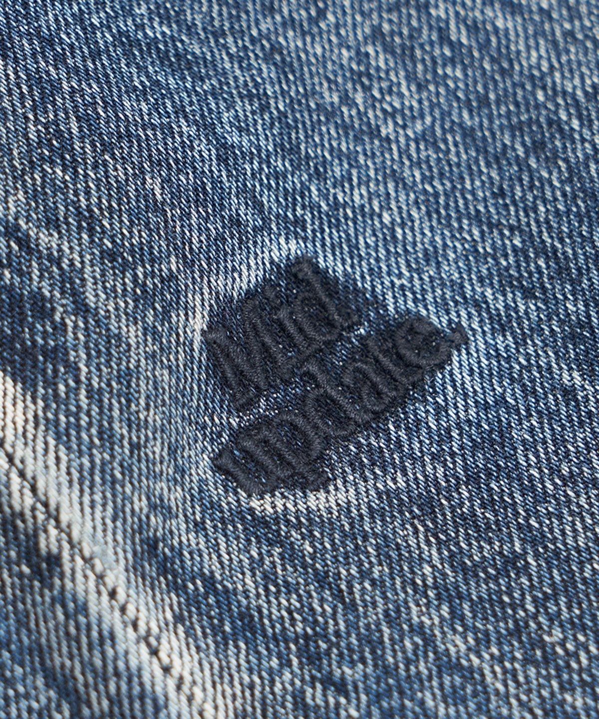 미드업데이트(MIDUPDATE) Vintage Washing Wide Denim Pants_Blue