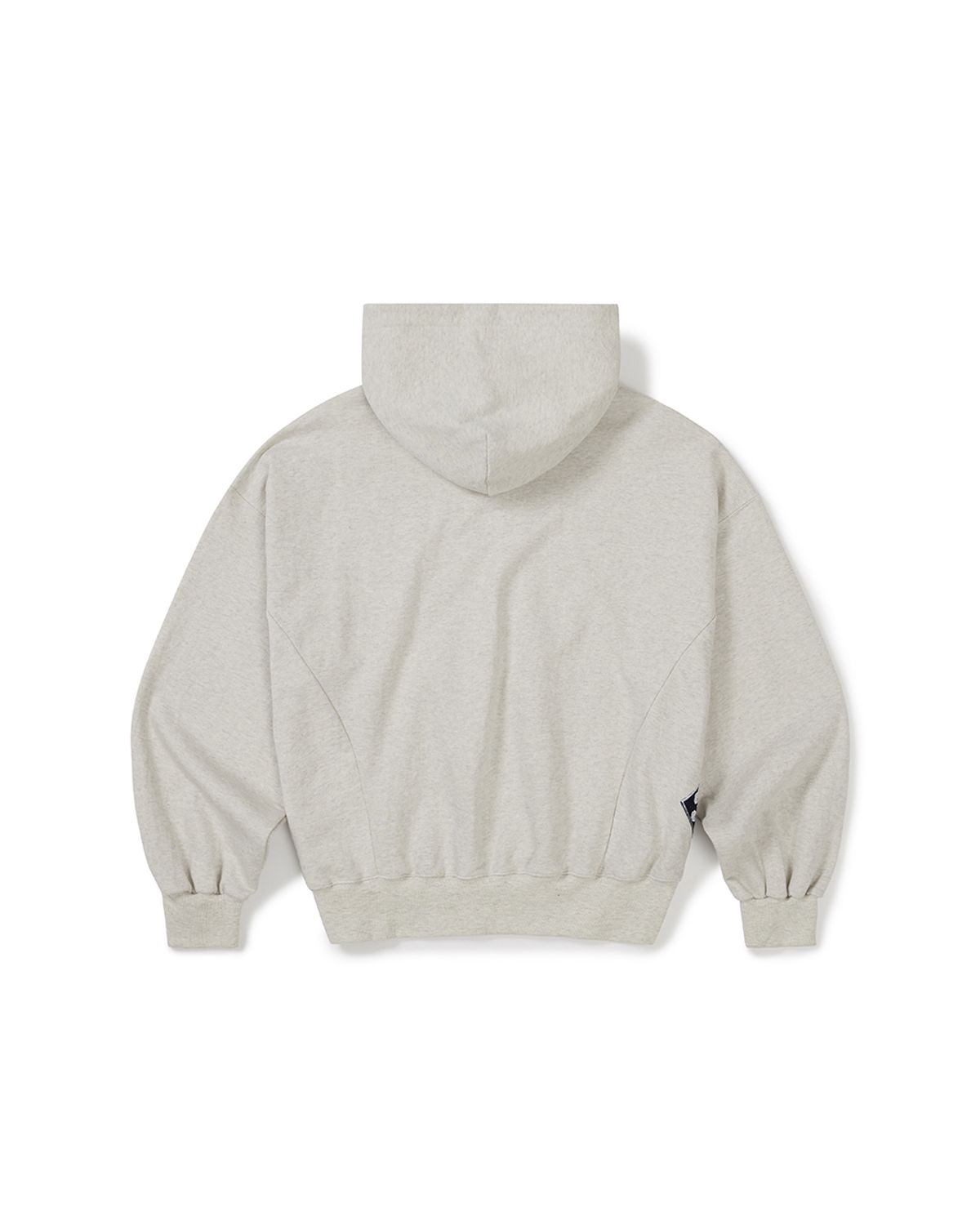 카락터(KARACTOR) Boiling patched hoodie / Oatmeal