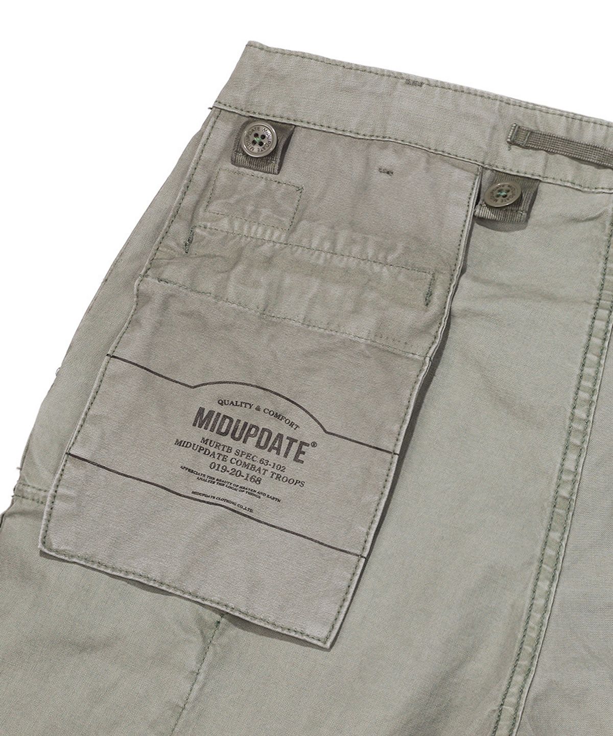 미드업데이트(MIDUPDATE) Utility Cargo Pants_2color
