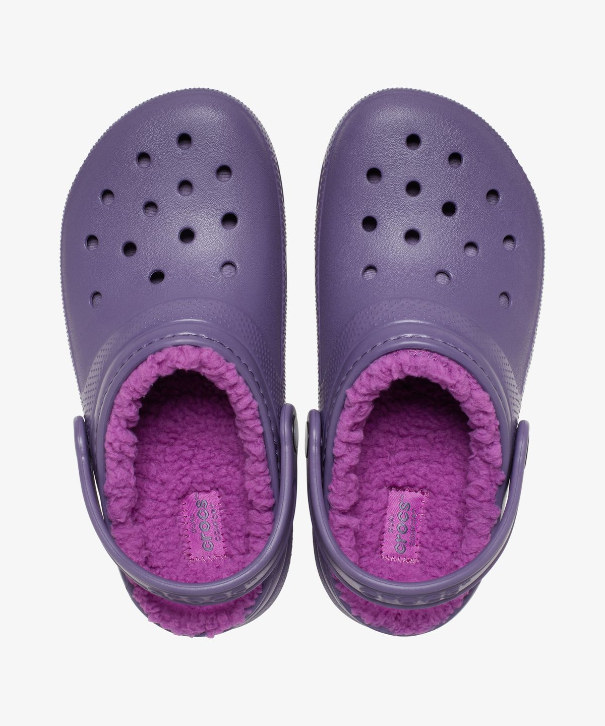크록스키즈(CROCS KIDS) 클래식 라인드 클로그 키즈 - 나이트쉐이드 / 207010-5CI